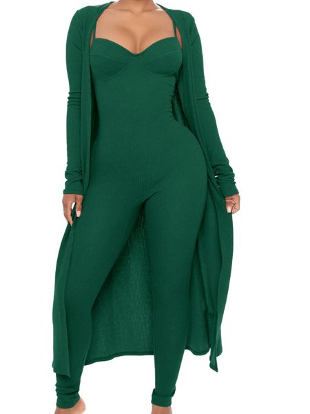 Jumpsuit Loose Long-Sleeved