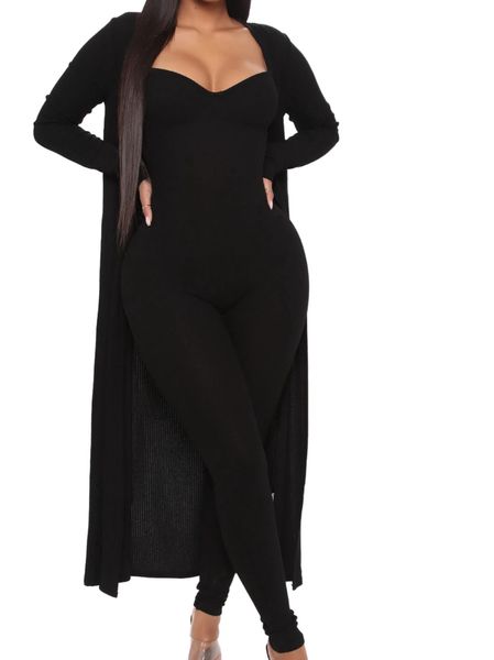 Jumpsuit Loose Long-Sleeved