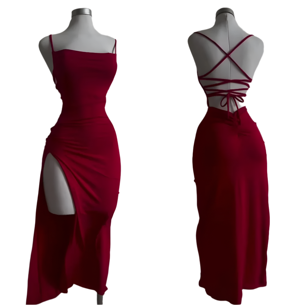 2024 Summer Sensation – Halter Strap Spice Girl Bodycon Dress