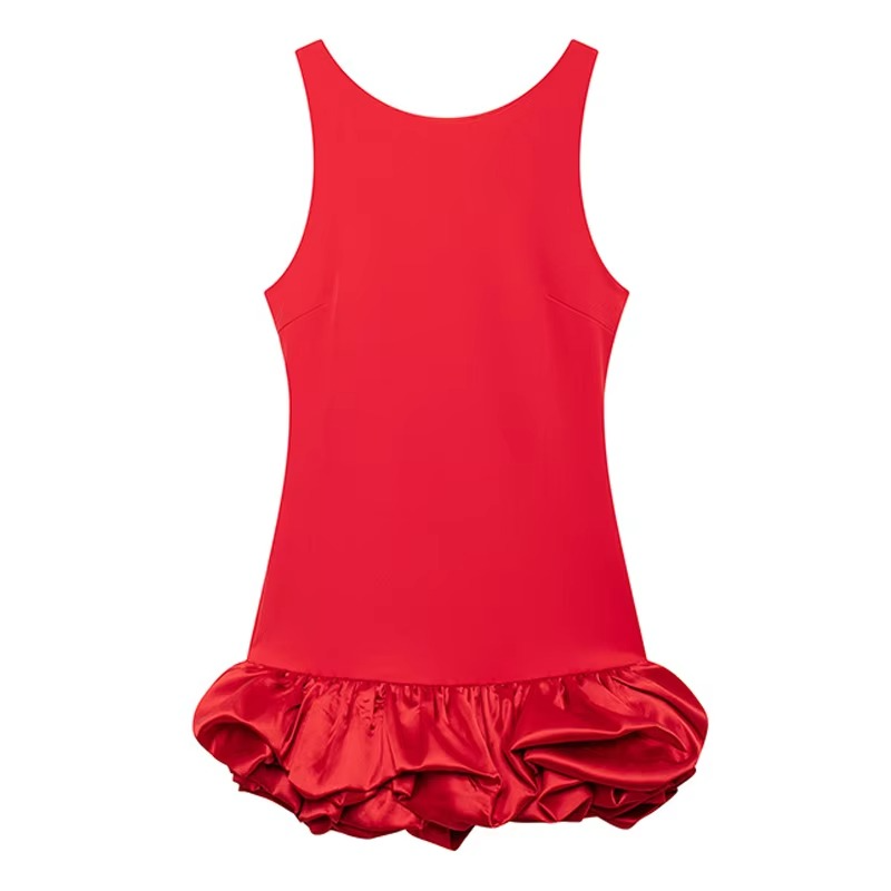Chic Y2K Backless Mini Dress – Elegant & Trendy
