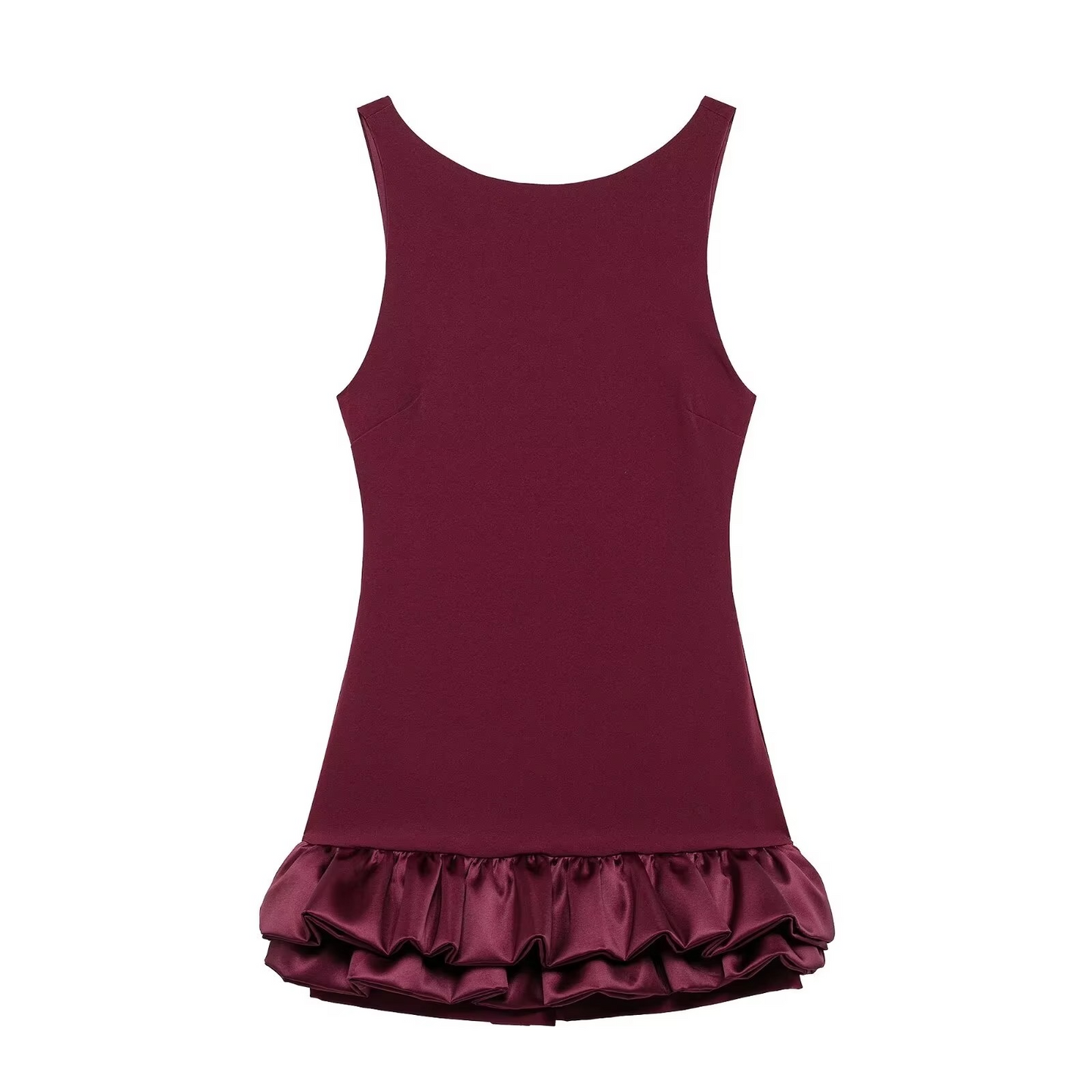 Chic Y2K Backless Mini Dress – Elegant & Trendy