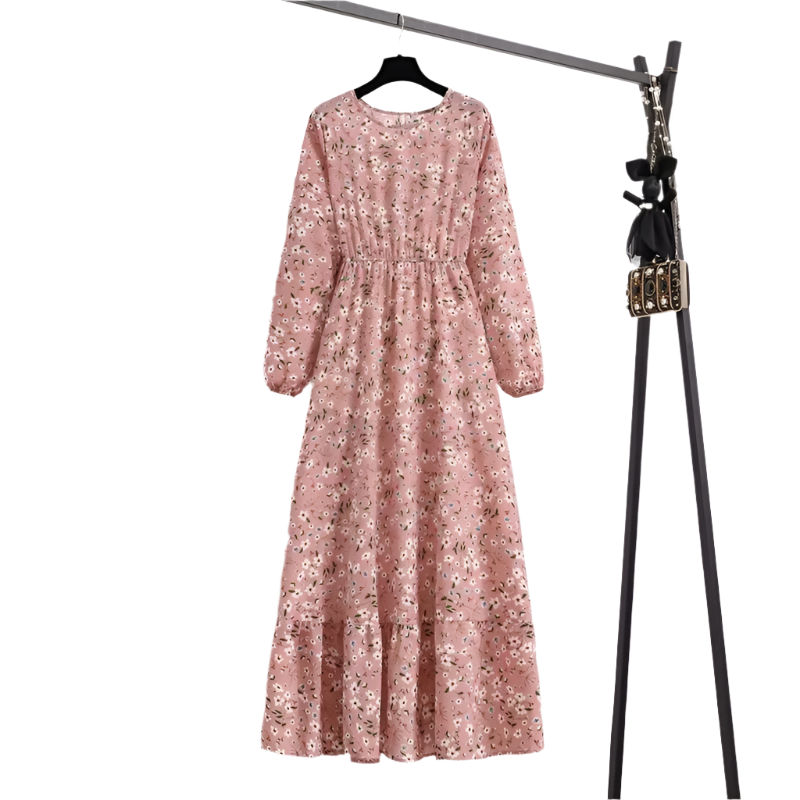 Floral Boho Maxi Dress – Effortless Elegance for Spring & Summer