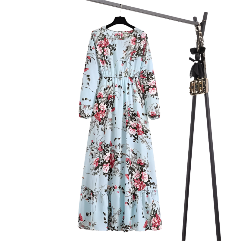 Floral Boho Maxi Dress – Effortless Elegance for Spring & Summer