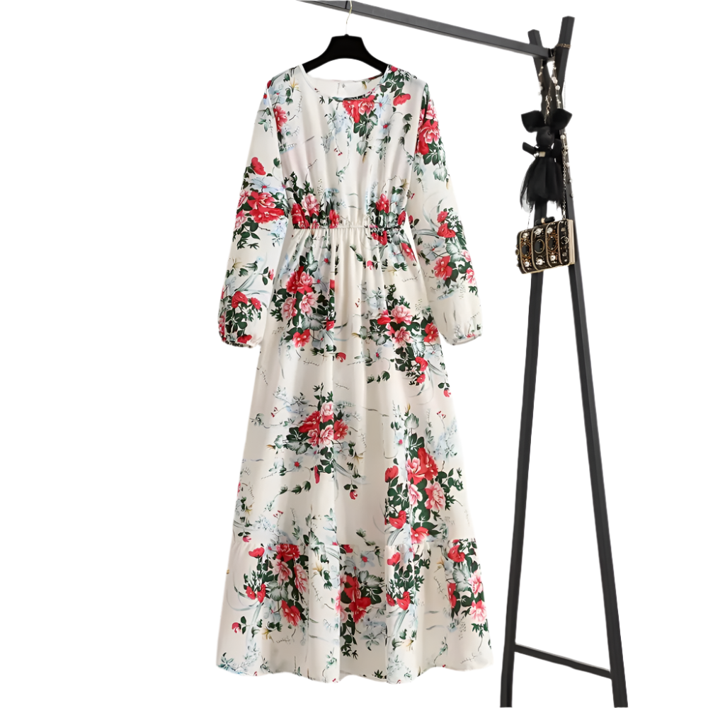 Floral Boho Maxi Dress – Effortless Elegance for Spring & Summer