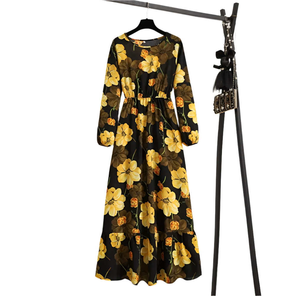 Floral Boho Maxi Dress – Effortless Elegance for Spring & Summer