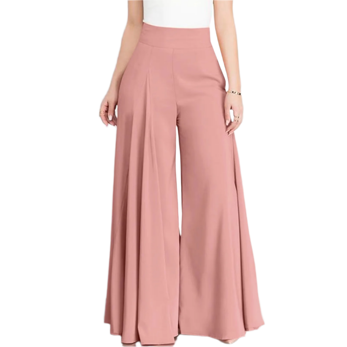 High-Waist Wide-Leg Pants – Effortless & Comfort