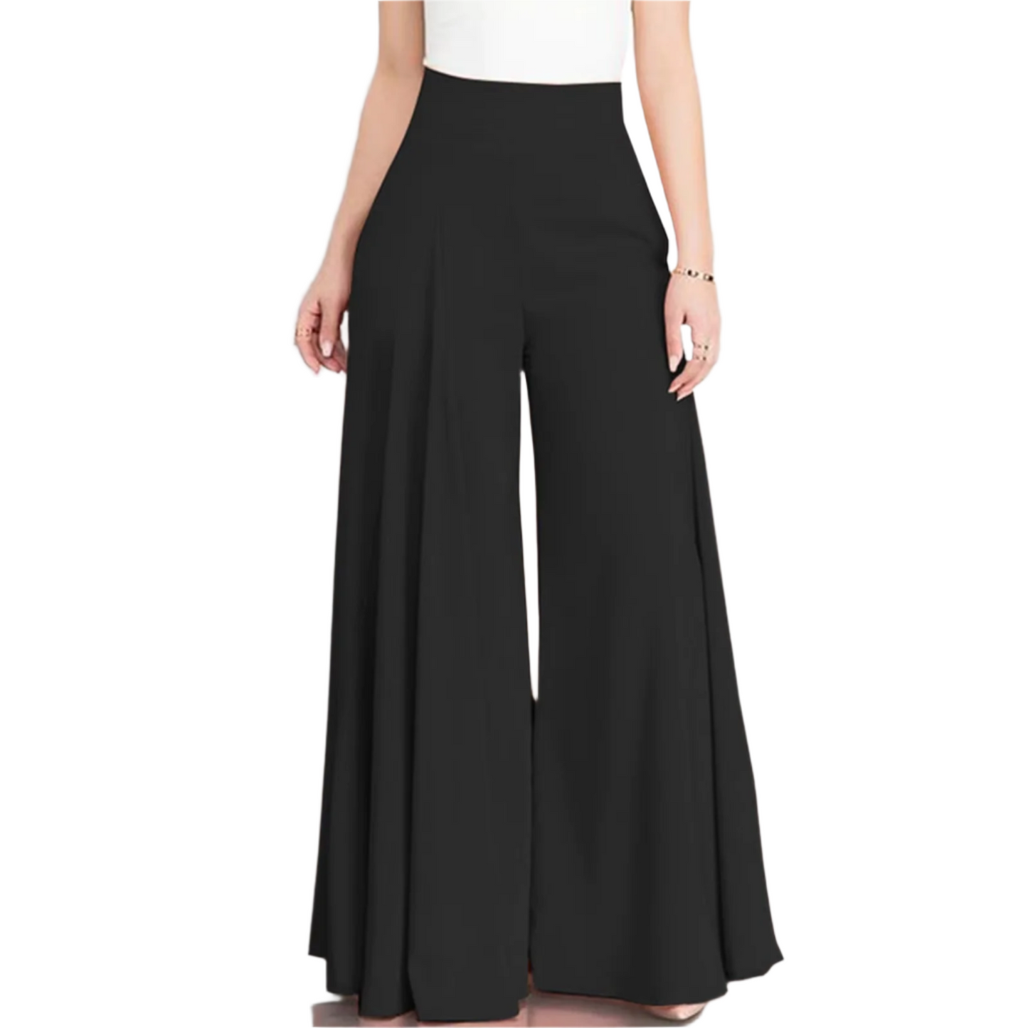 High-Waist Wide-Leg Pants – Effortless & Comfort