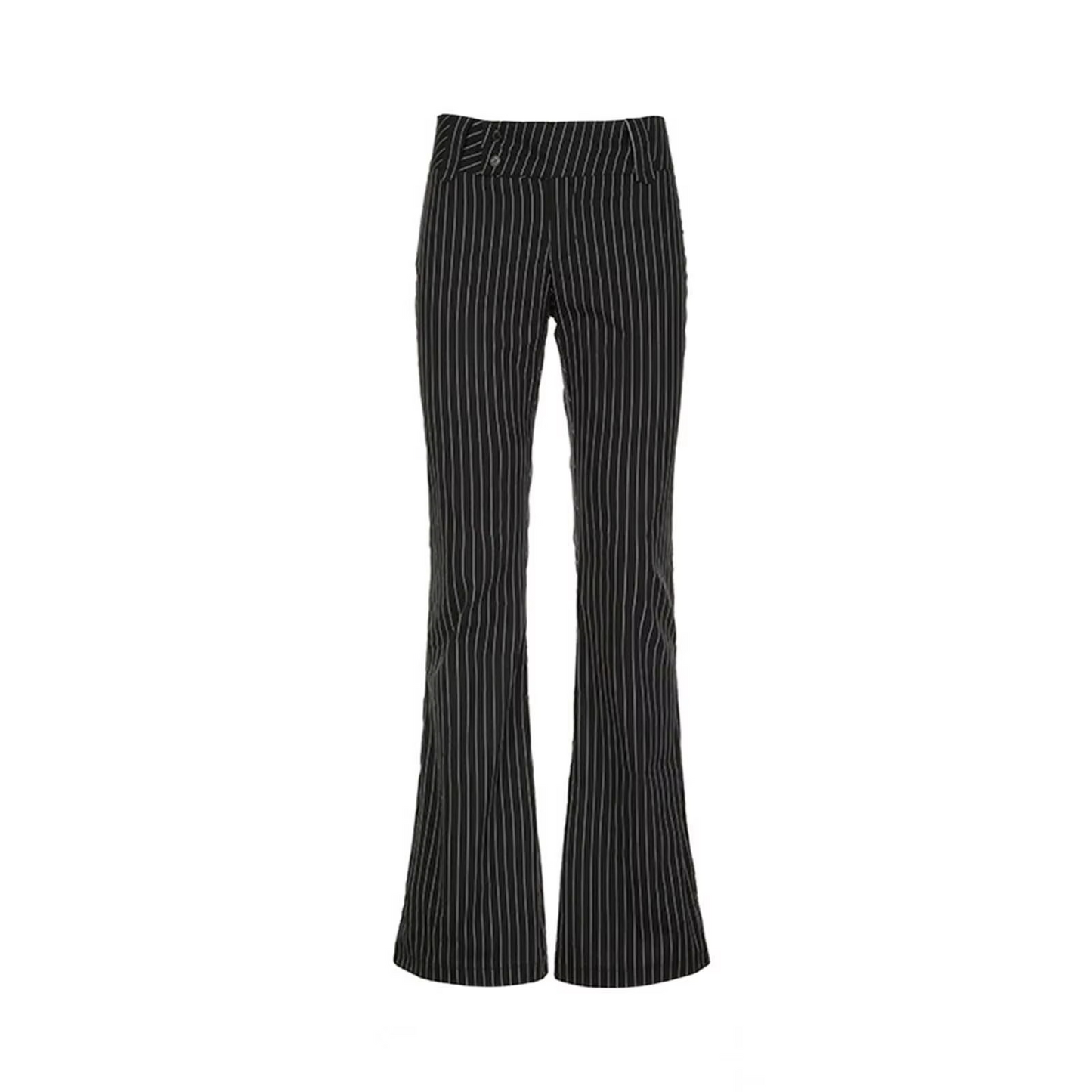 Striped Slim Fit Trousers – Sleek & Trendy Street Style