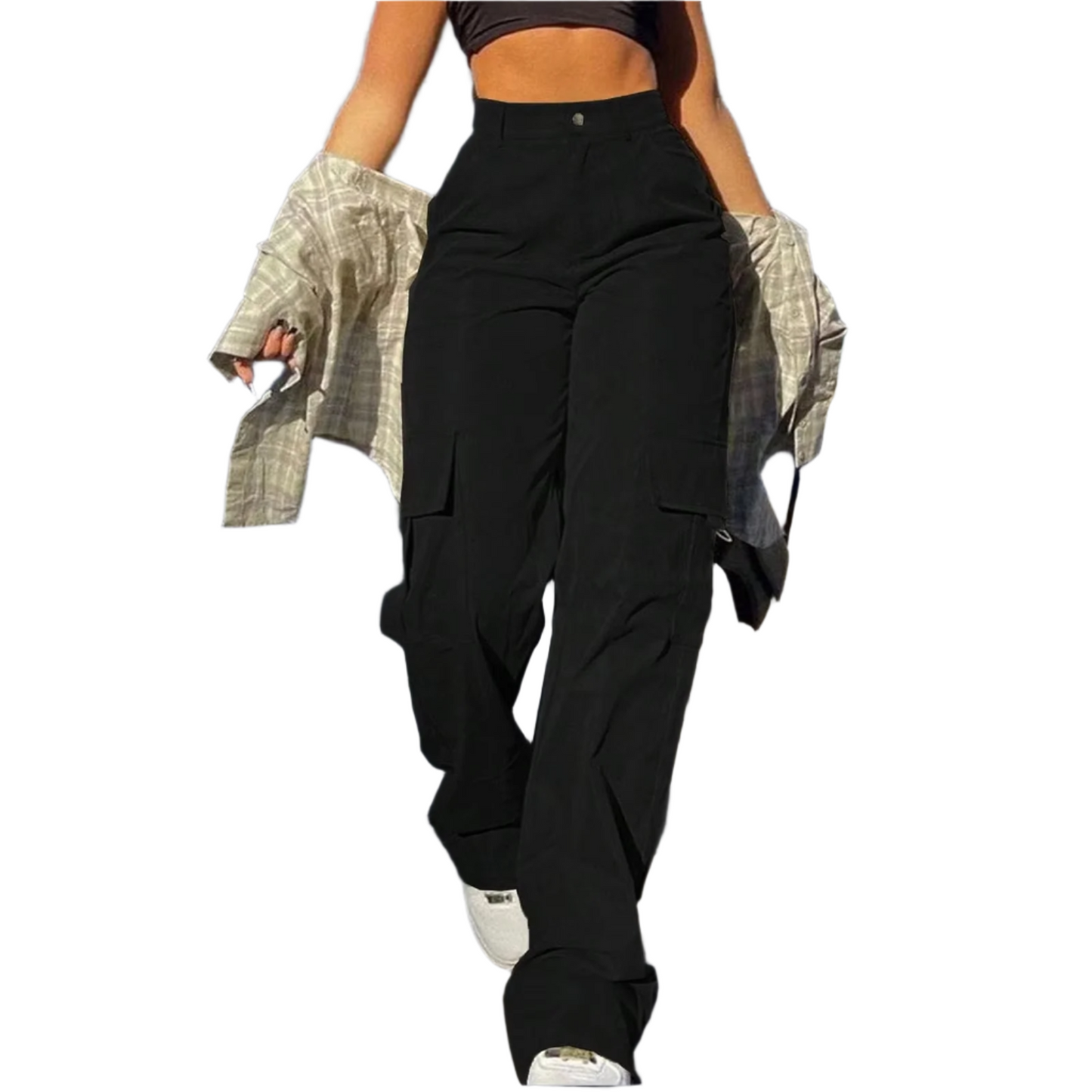 Cotton Linen Wide-Leg Trousers – Effortless Style