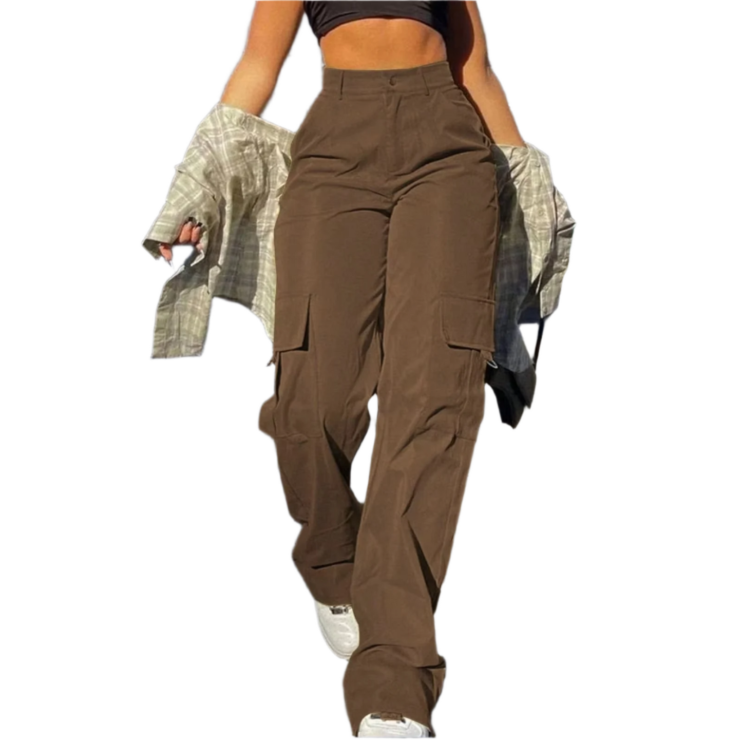 Cotton Linen Wide-Leg Trousers – Effortless Style