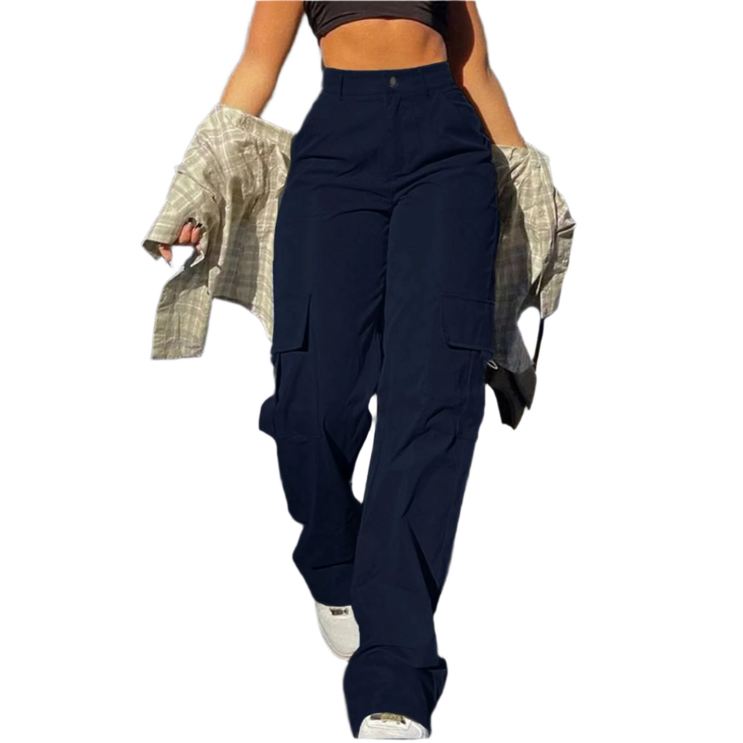 Cotton Linen Wide-Leg Trousers – Effortless Style