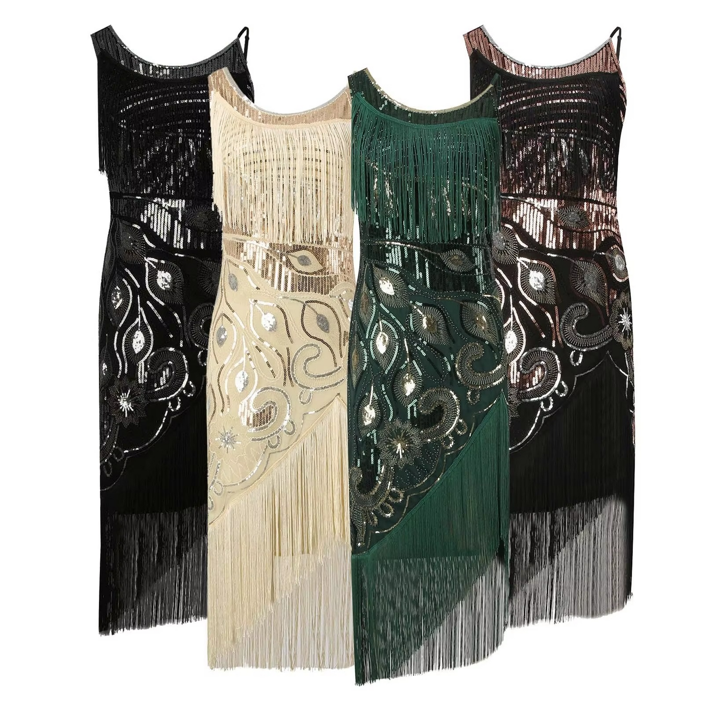 1920s Flapper Tassel Dress – Glamorous Gatsby-Inspired Elegance