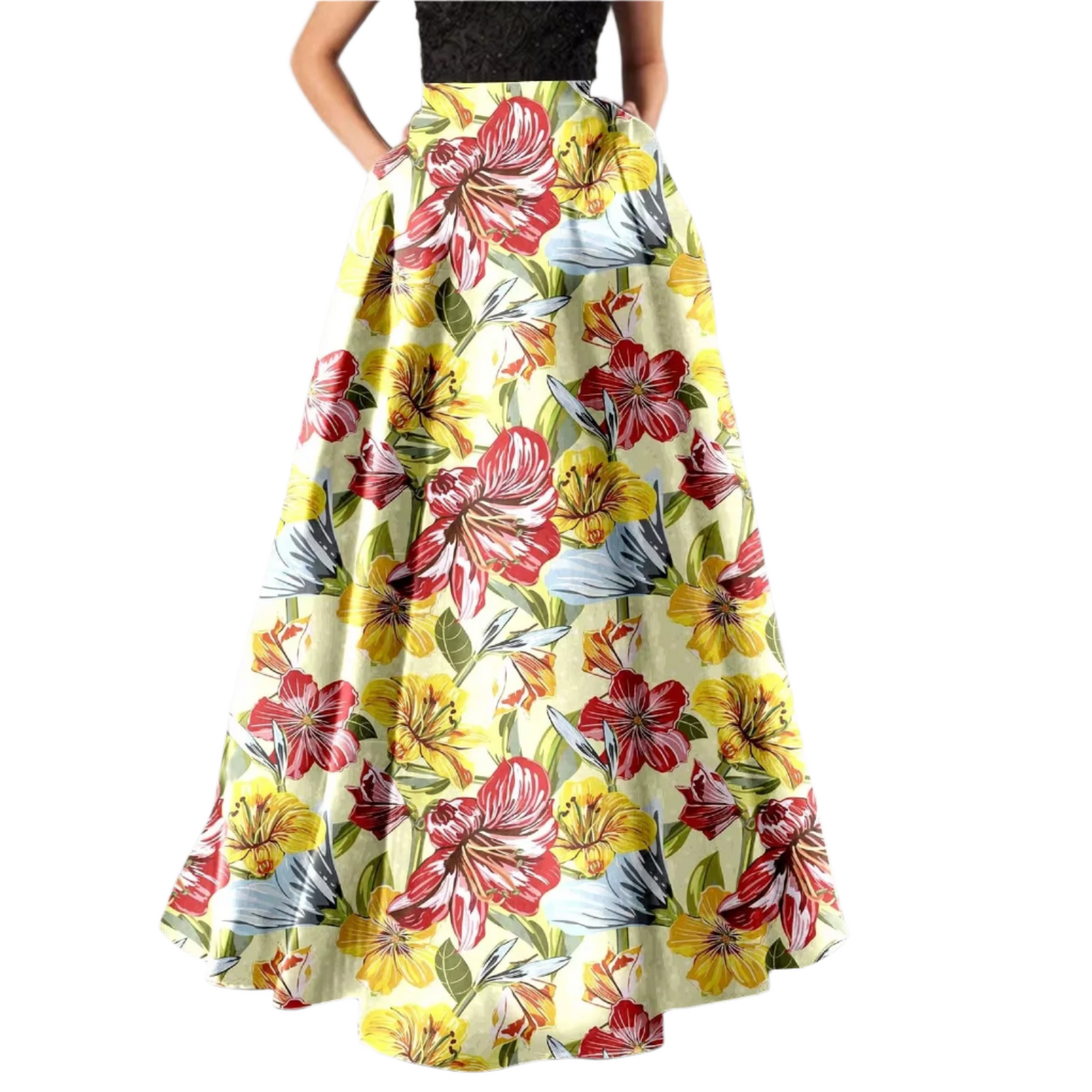 Bohemian Floral Print Maxi Dress – Effortless Elegance & Comfort