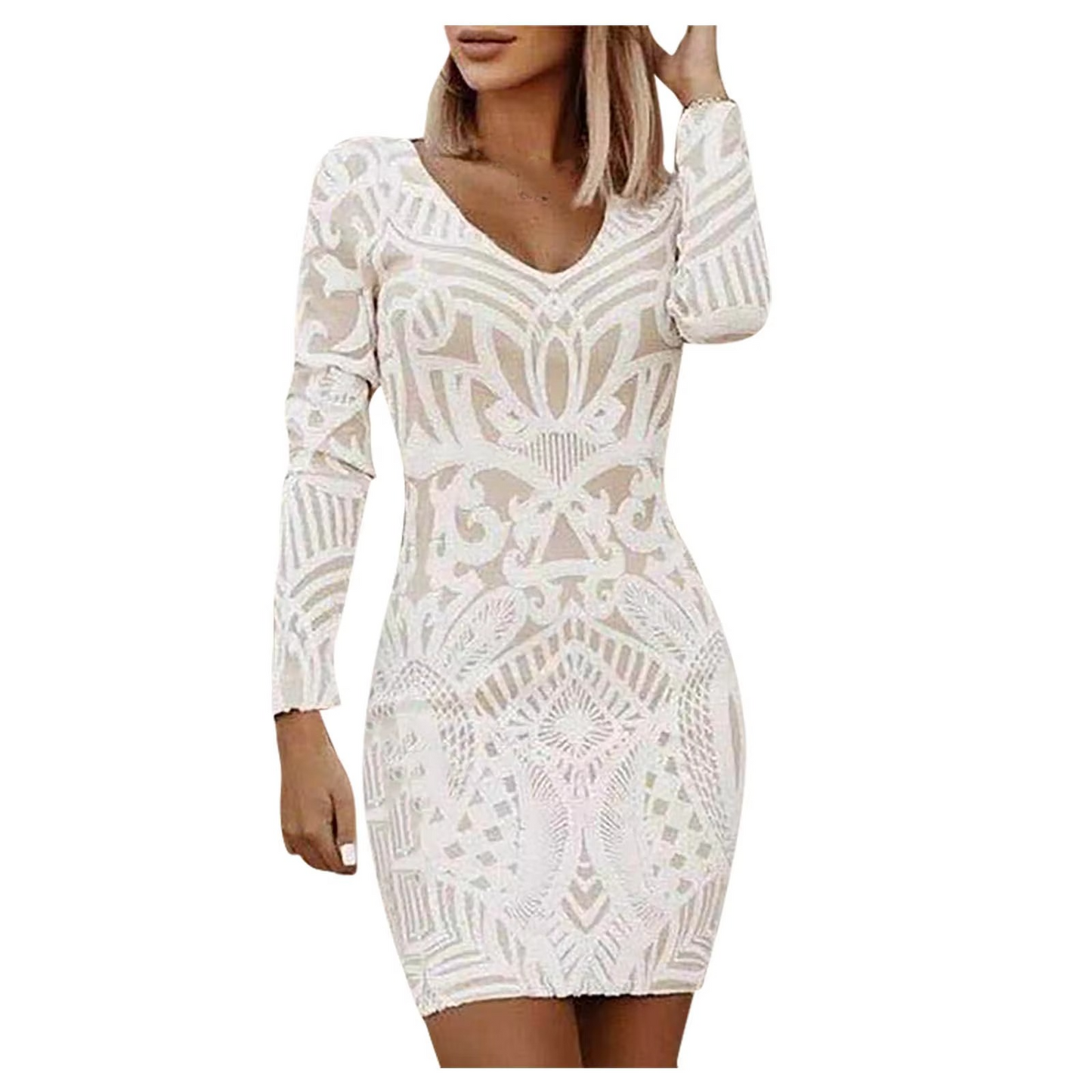 Elegant White Sheath Dress – Sophisticated Charm & Timeless Style