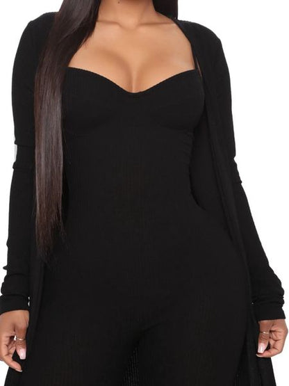 Jumpsuit  Loose Long-Sleeved