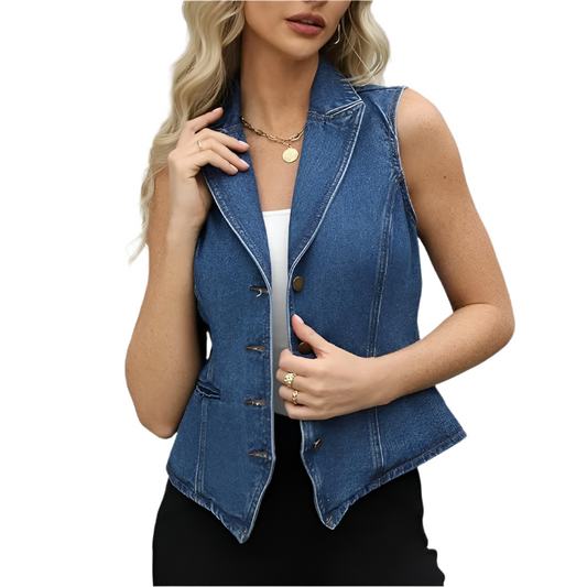 Casual Denim Vest