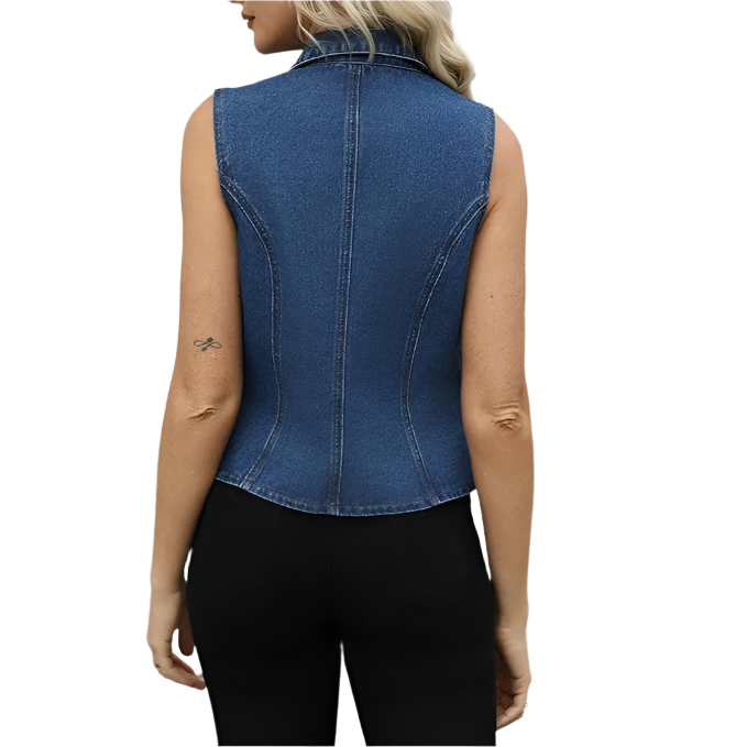 Casual Denim Vest