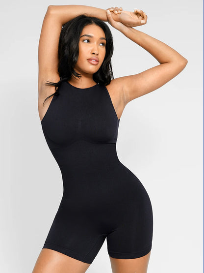 Backless Jumpsuit Tummy Control