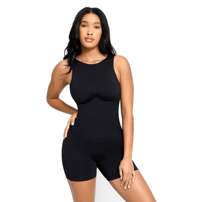 Backless Jumpsuit Tummy Control