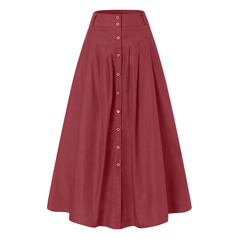 Elegant High-Waist Maxi Skirt