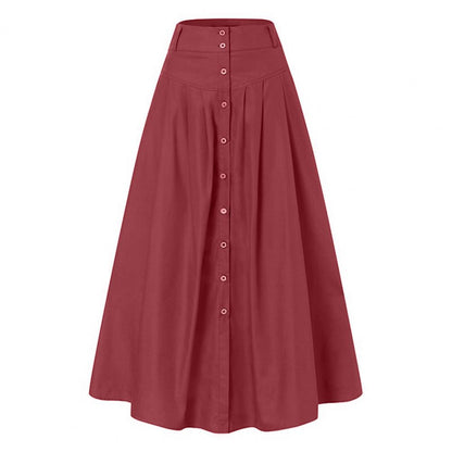 Elegant High-Waist Maxi Skirt