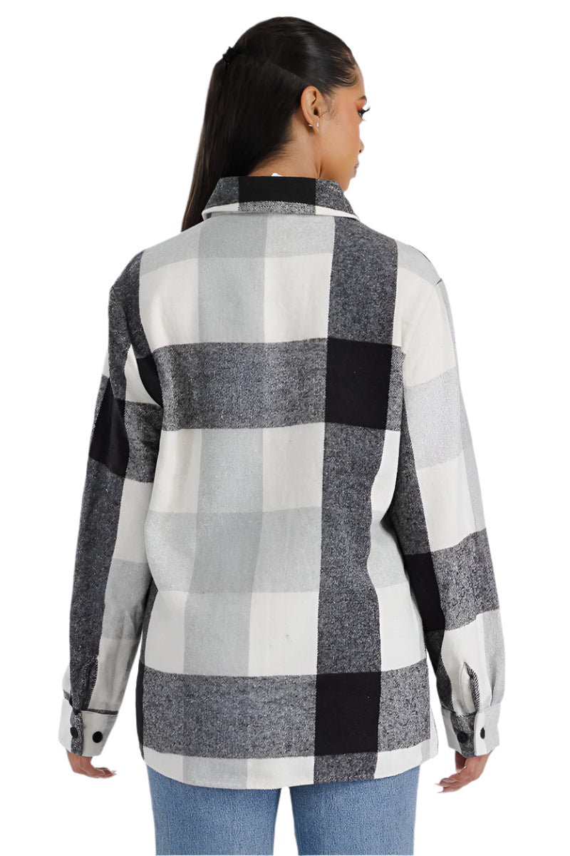 Boyfriend Oversized Soft Flannel Shacket