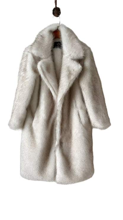 Faux Fur Coat European Style Street