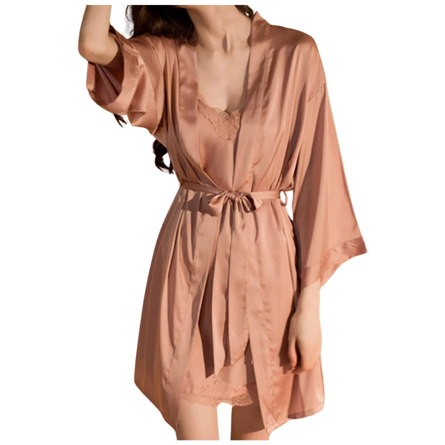 Satin Sexy Dressing Gown