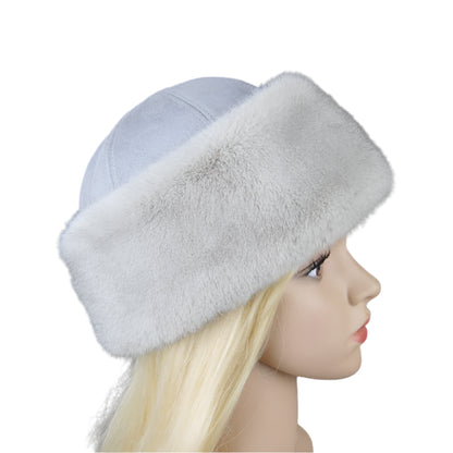 Luxurious Faux Mink Fur Women's Winter Hat