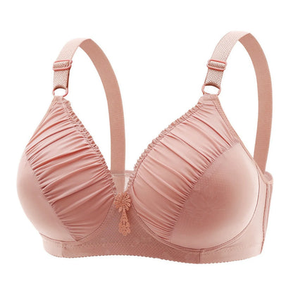 Supportive Sheer Full Cup Bra for Large Bust