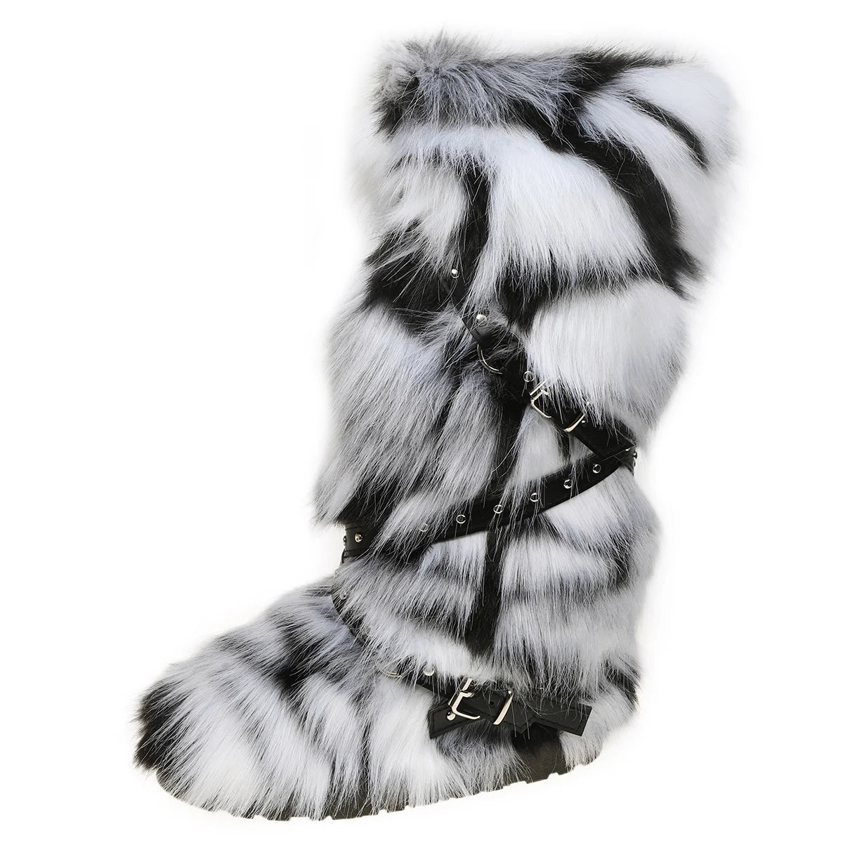 Winter Faux Fur Snow Warm Plush