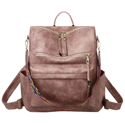 Fashion Leather Backpack Purse