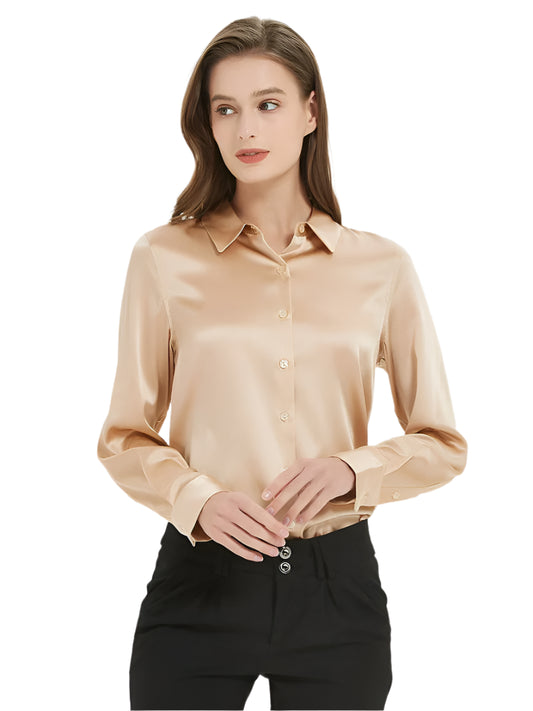 SuyaDream Woman Dress Shirts Woman