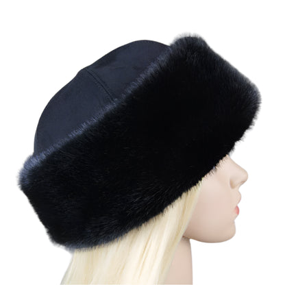 Luxurious Faux Mink Fur Women's Winter Hat