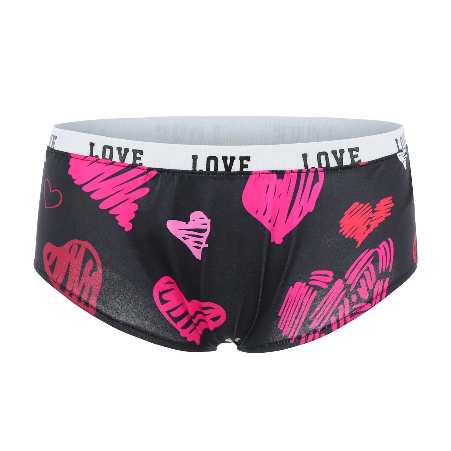 Sexy Lips Print Boxer Brief Valentine