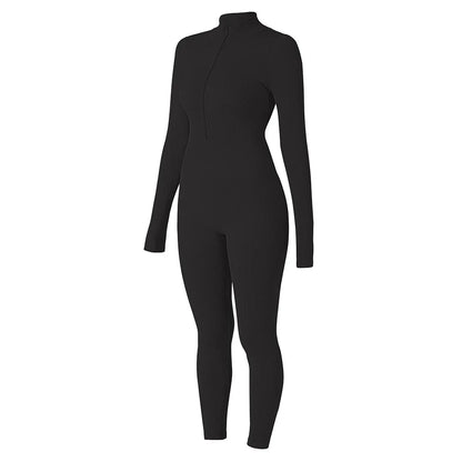 Bodycon Zip Jumpsuit