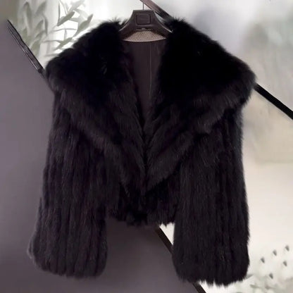 2024 Winter Women's Eco-Friendly Fur Jacket