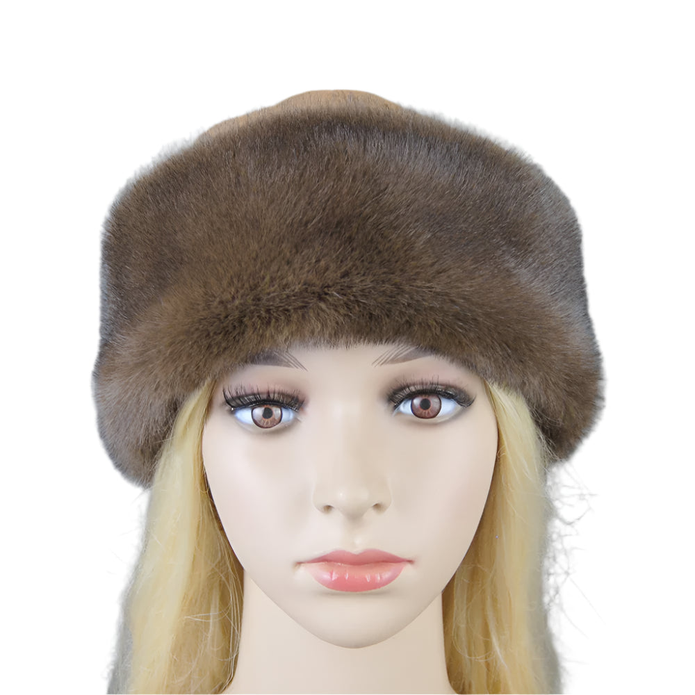 Luxurious Faux Mink Fur Women's Winter Hat