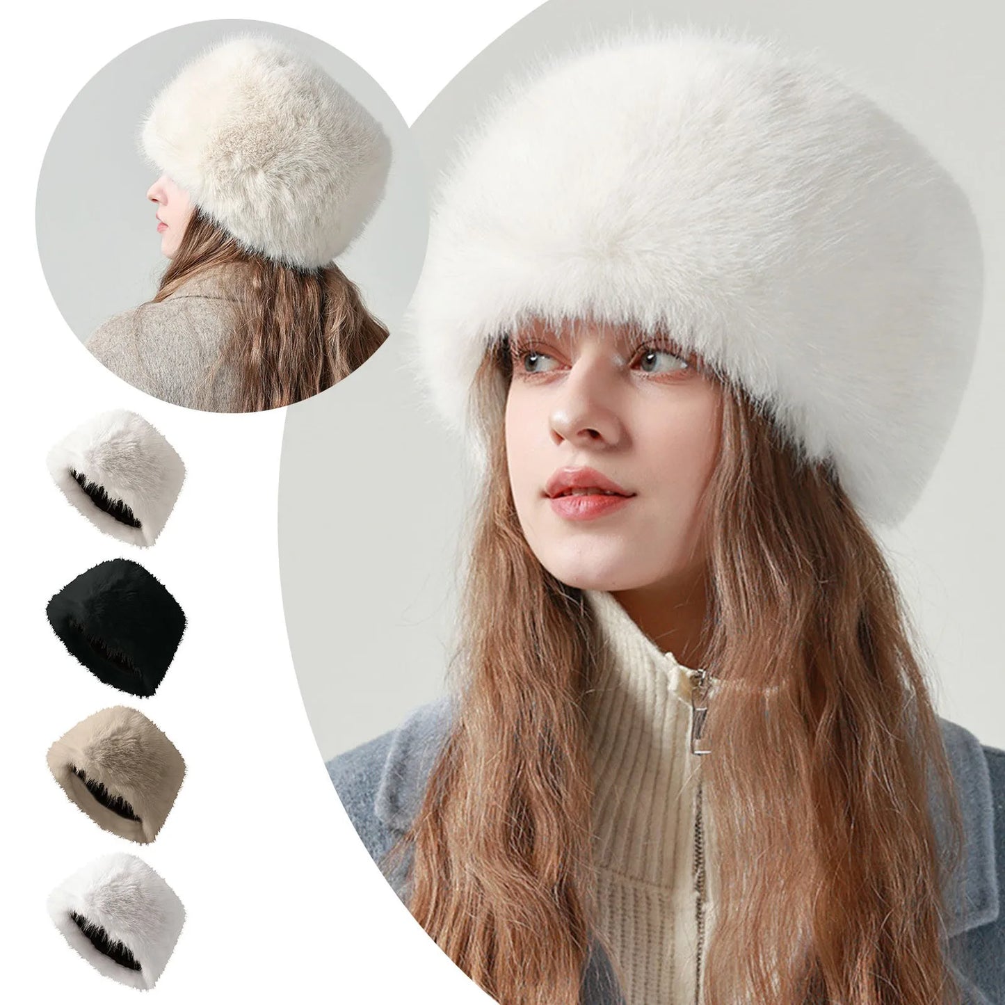 Workout Hat Winter Faux