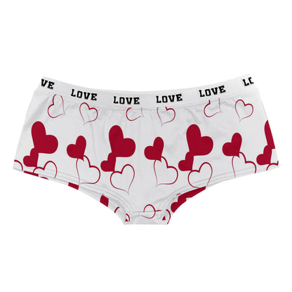 Sexy Lips Print Boxer Brief Valentine