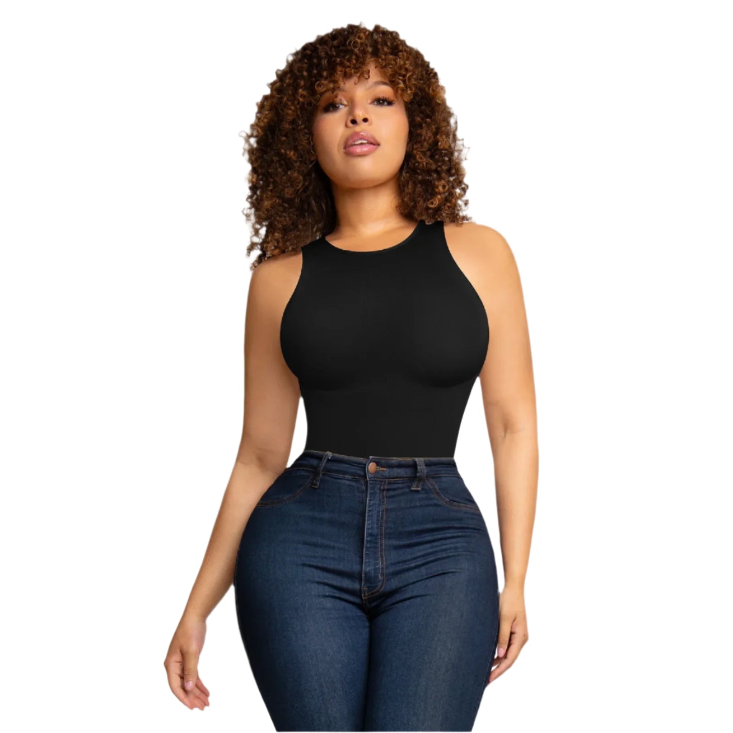 Body-Hugging T-shirt Bodysuit Tops