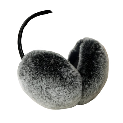 Real Rex Rabbit Fur Ear Muffs – Warm & Soft