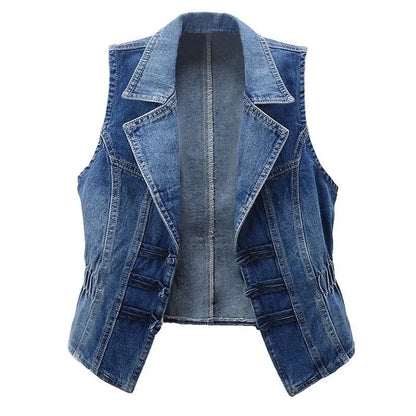 Denim Vest Women's New Spring Autumn Sleeveless