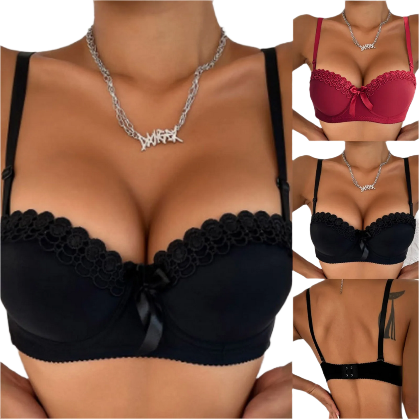 Plus Size Lace Minimizer Bra