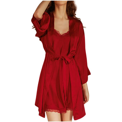 Satin Sexy Dressing Gown