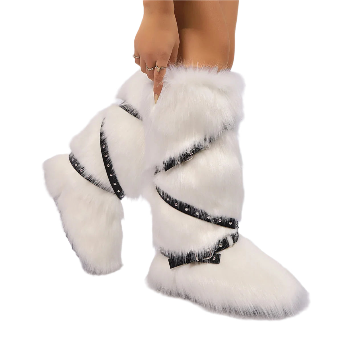 Winter Faux Fur Snow Warm Plush