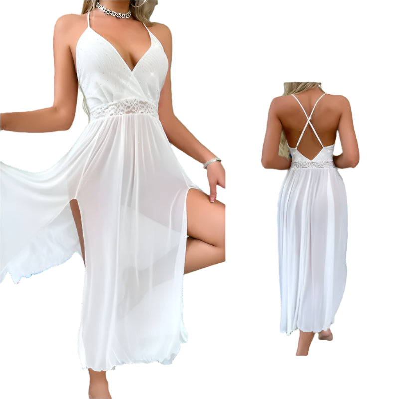 Glamorous Sheer Mesh Nightgown