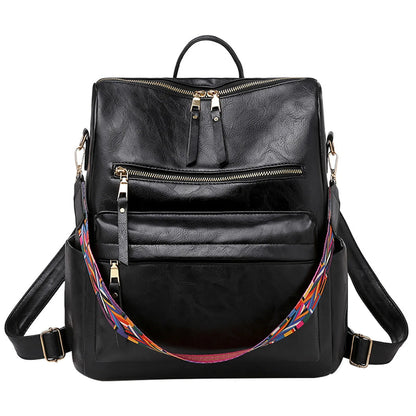 Fashion Leather Backpack Purse