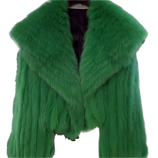 2024 Winter Women's Eco-Friendly Fur Jacket