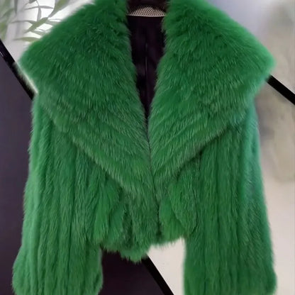 2024 Winter Women's Eco-Friendly Fur Jacket